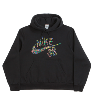 NIKE SB NIKE SB MENS SUGAR HI PULLOVER HOODIE 010 BLACK/WHITE