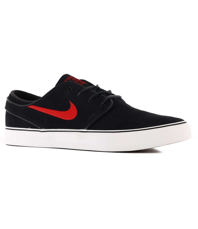 NIKE SB MENS ZOOM JANOSKI OG+ SHOES BLACK/UNI RED/BLACK