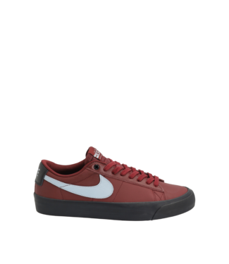 NIKE ZOOM BLAZER LOW PRO GT SHOES DARK TEAM RED/ ARMORY BLUE