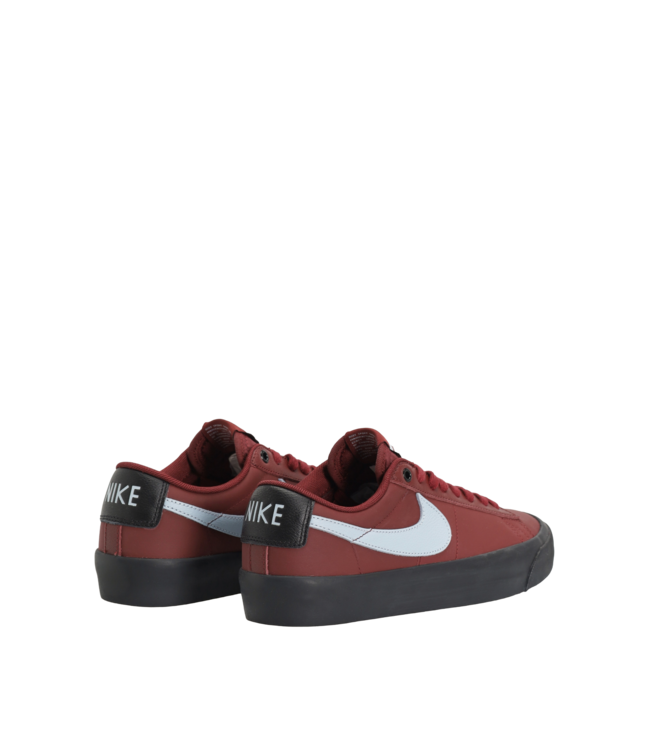 NIKE ZOOM BLAZER LOW PRO GT SHOES DARK TEAM RED/ ARMORY BLUE