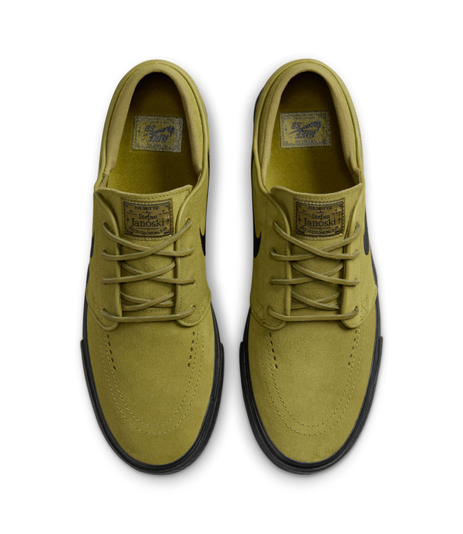 NIKE SB MENS ZOOM JANOSKI OG+ SHOES (301) PACIFIC MOSS/BLACK