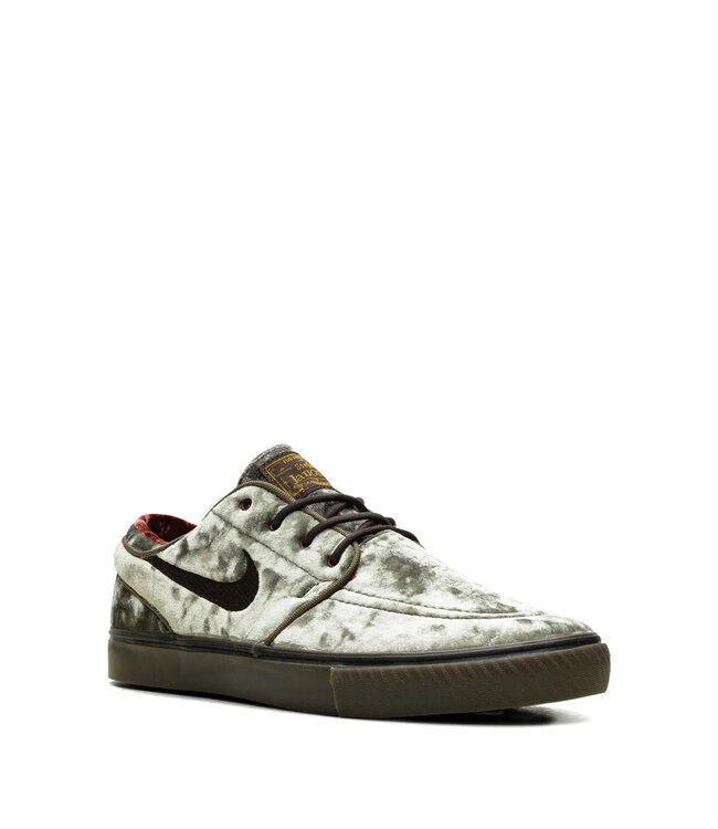 NIKE SB MENS ZOOM JANOSKI OG+ SE SHOES MED OLIVE/VELVET BROWN
