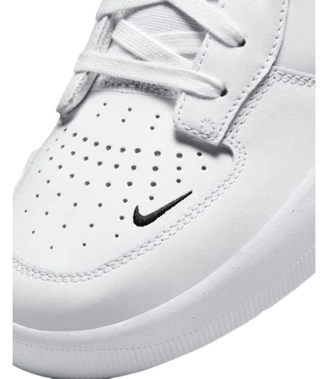 NIKE SB MENS FORCE 58 PREMIUM SHOE (100) WHITE/WHITE/WHITE