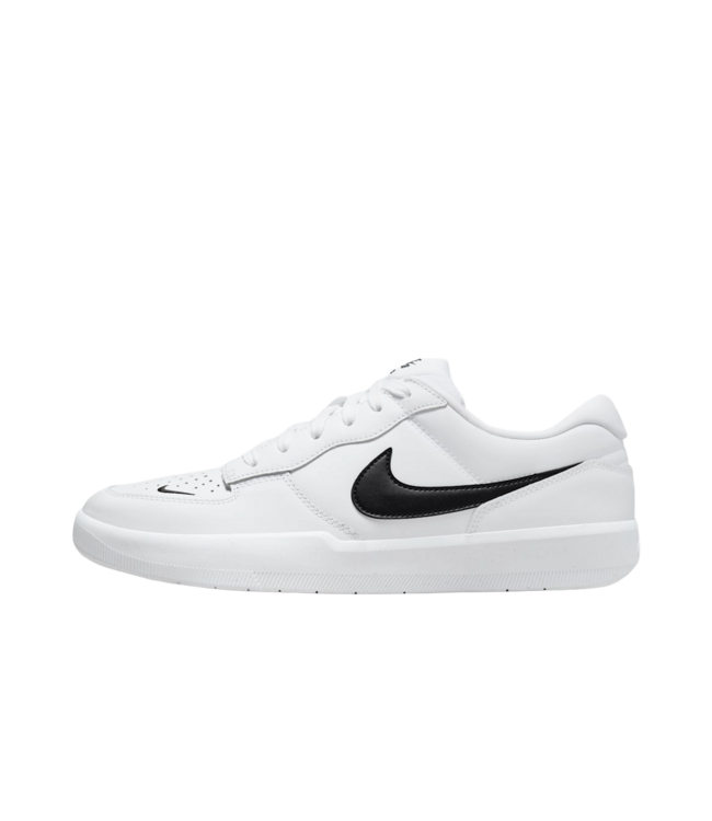 NIKE SB MENS FORCE 58 PREMIUM SHOE (100) WHITE/WHITE/WHITE