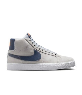 NIKE SB NIKE SB MENS ZOOM BLAZER MID (004) WOLF GREY/MIDNIGHT NAVY