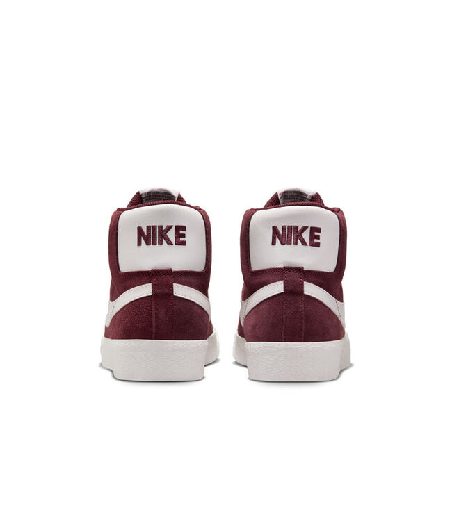 NIKE SB MENS ZOOM BLAZER MID (600) BURGUNDY CRUSH/SUMMIT WHITE