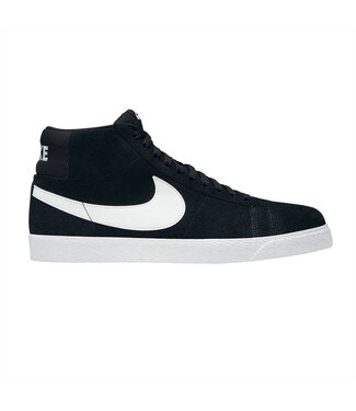 NIKE SB MENS ZOOM BLAZER MID (002) BLACK/WHITE-WHITE