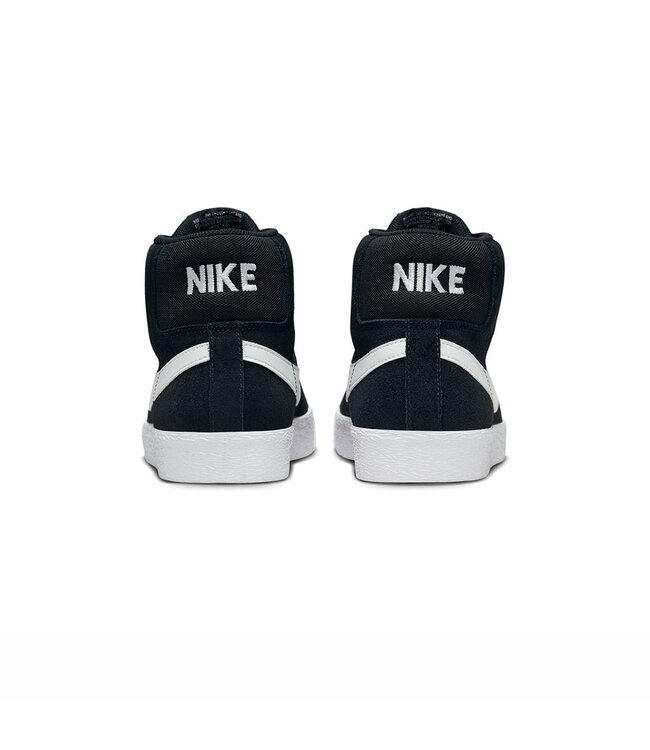NIKE SB MENS ZOOM BLAZER MID (002) BLACK/WHITE-WHITE