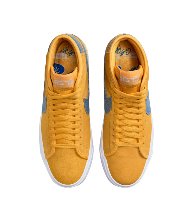NIKE SB MENS ZOOM BLAZER MID PRO GT UNI GOLD/GAME ROYAL