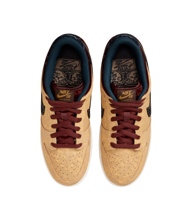 NIKE SB DUNK LOW PRO SHOE (200) CELESTIAL GOLD/BLACK