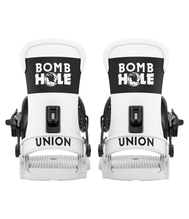 UNION BOMB HOLE SMU SNOWBOARD BINDING WHITE 2026