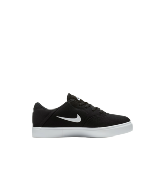 NIKE SB KIDS CHECK CANVAS (PS) SHOE BLACK/WHITE