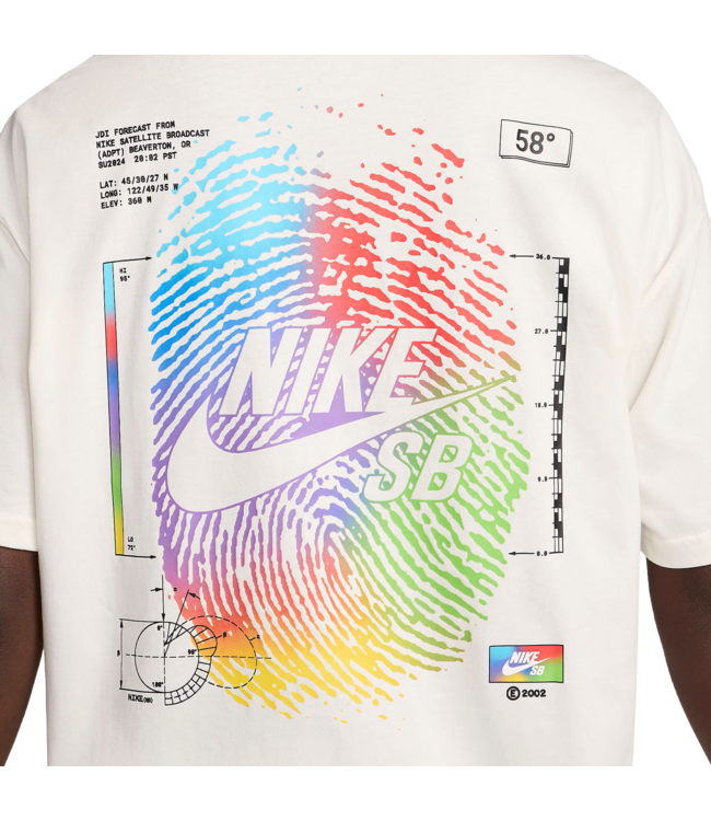 NIKE SB OC THUMBPRINT SS TEE WHITE
