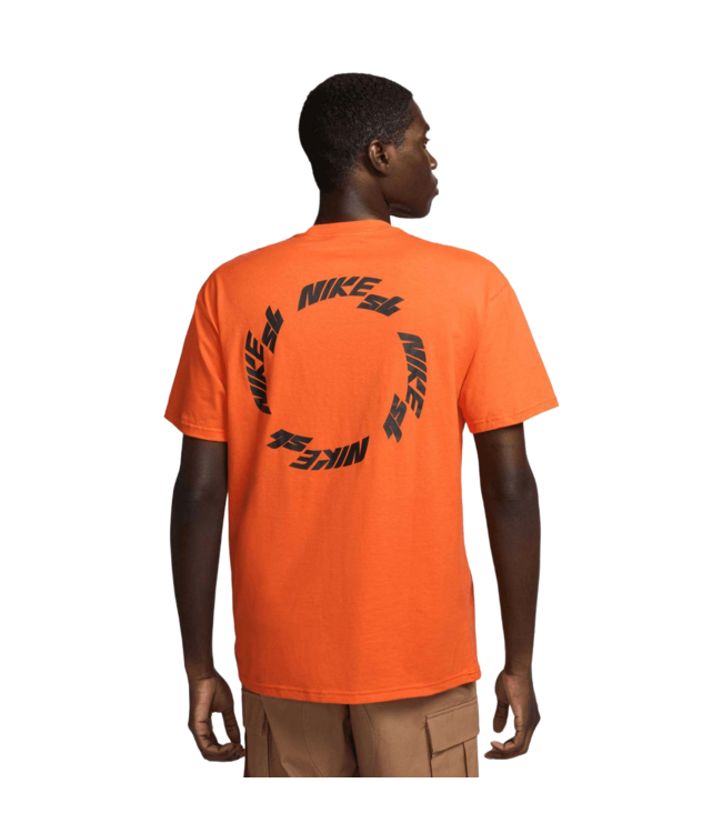 NIKE SB MENS WHEEL SS TEE (819) ORANGE