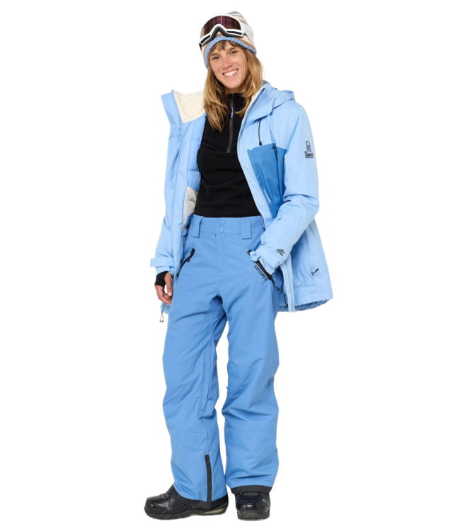 RIP CURL WOMENS ANTI SERIES RELAX SNOWBOARD PANT 10K/10K STONE BLUE 2026