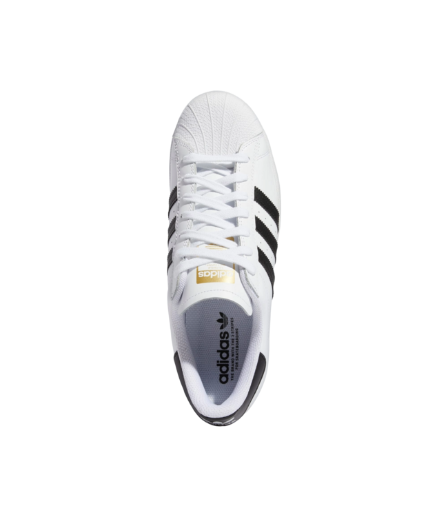 ADIDAS MENS SUPERSTAR ADV SHOES WHITE/BLACK/WHITE