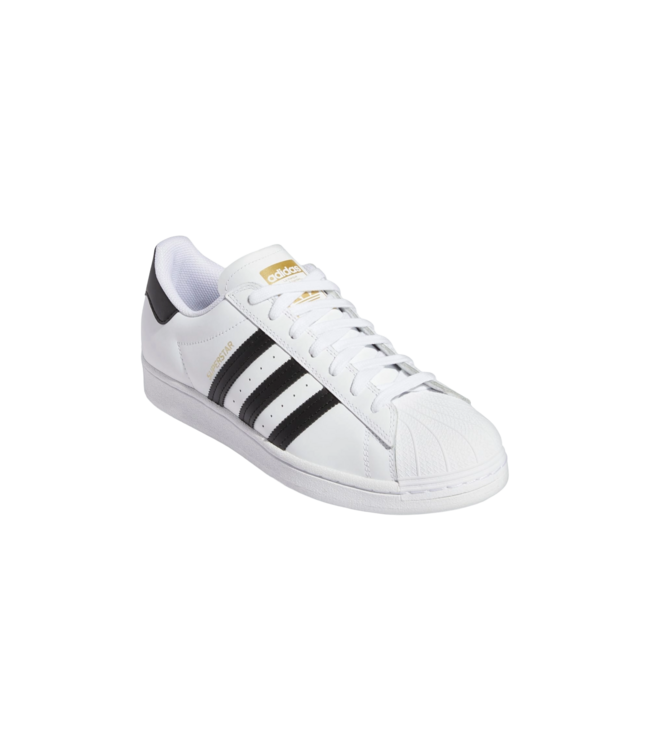 ADIDAS MENS SUPERSTAR ADV SHOES WHITE/BLACK/WHITE
