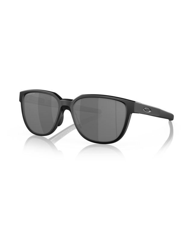 OAKLEY ACTUATOR MATTE BLACK SUNGLASSES w/ PRIZM BLACK IRIDIUM POLAR