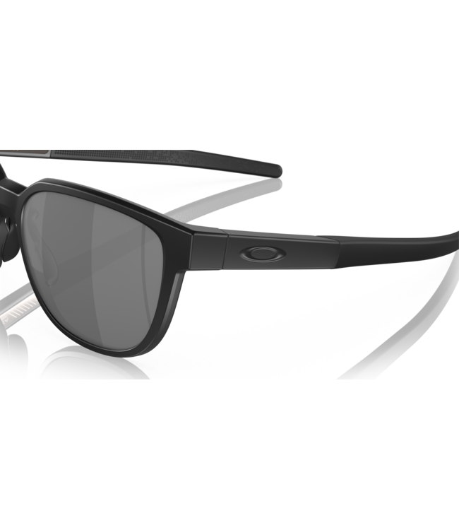 OAKLEY ACTUATOR MATTE BLACK SUNGLASSES w/ PRIZM BLACK IRIDIUM POLAR