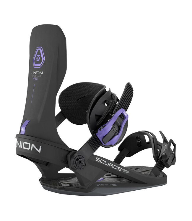 UNION SOURCE PRO SNOWBOARD BINDING BLACK 2026 - ONE Boardshop