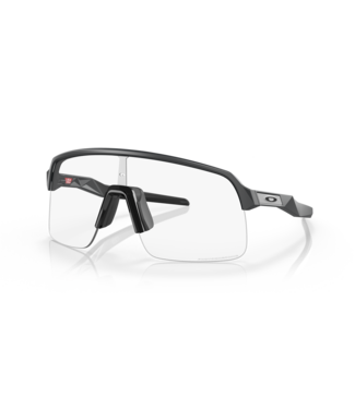 OAKLEY OAKLEY SUTRO LITE MATTE CARBON SUNGLASSES w/ CLEAR TO BLACK PHOTOCHROMATIC