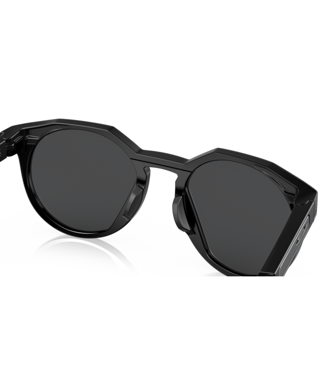 OAKLEY HSTN MATTE BLACK/POLISHED BLACK SUNGLASSES w/PRIZM BLACK