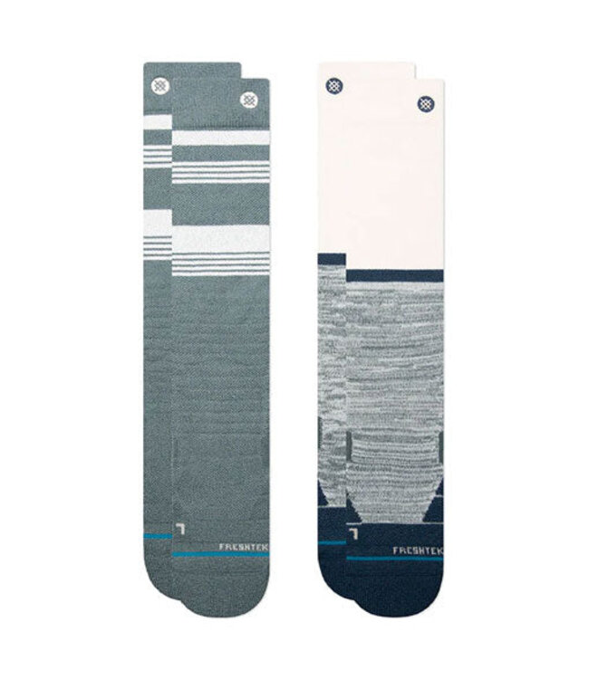 STANCE KIDS FREETON 2PK SNOW SOCKS TEAL 2024