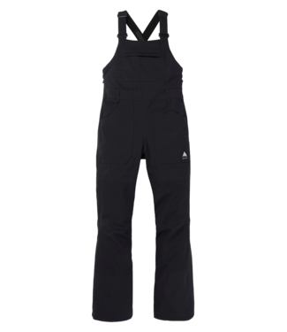 BURTON BURTON WOMENS AVALON STRETCH 2L BIB PANTS TALL TRUE BLACK 2024