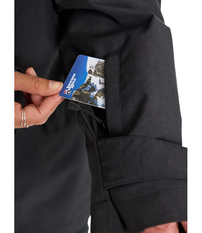 BURTON WOMENS LALIK 2L JACKET TRUE BLACK 2024