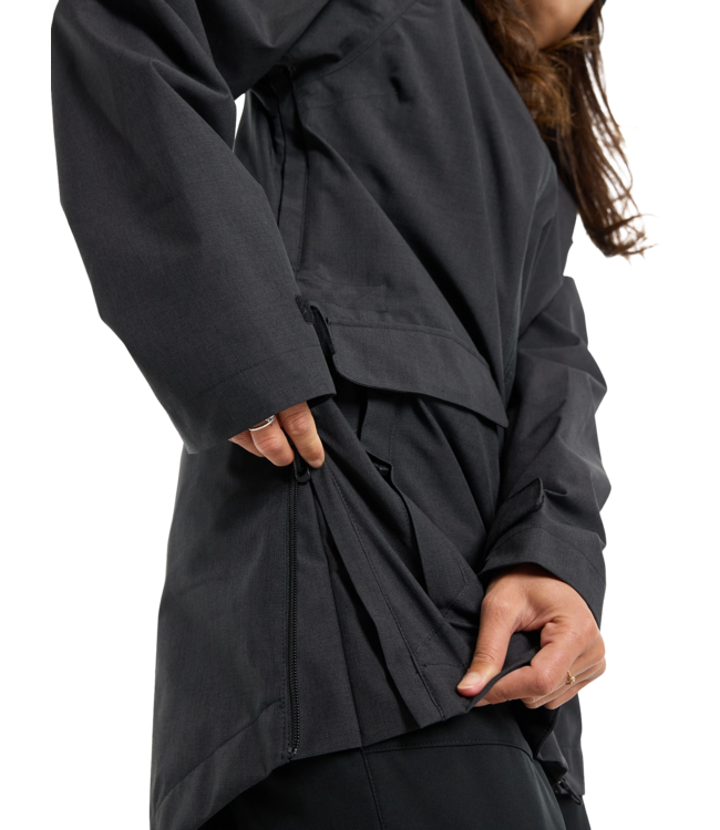 BURTON WOMENS LALIK 2L JACKET TRUE BLACK 2024