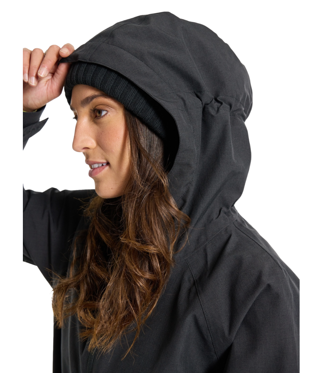 BURTON WOMENS LALIK 2L JACKET TRUE BLACK 2024