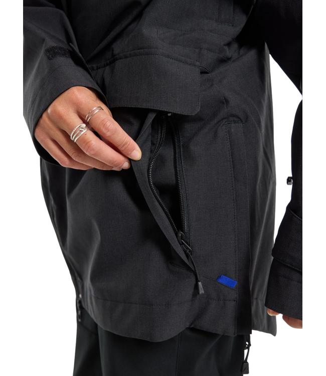 BURTON WOMENS LALIK 2L JACKET TRUE BLACK 2024