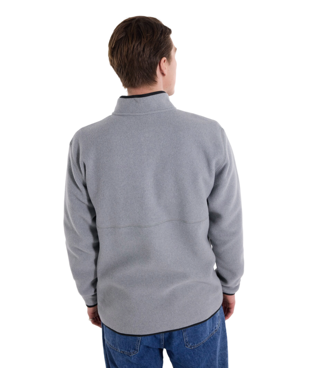 BURTON CINDER HOODED PULLOVER GREY HEATHER 2024