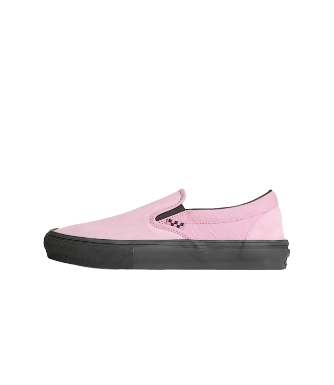 VANS MENS SKATE SLIP ON SHOES (PIB) PINK/BLACK