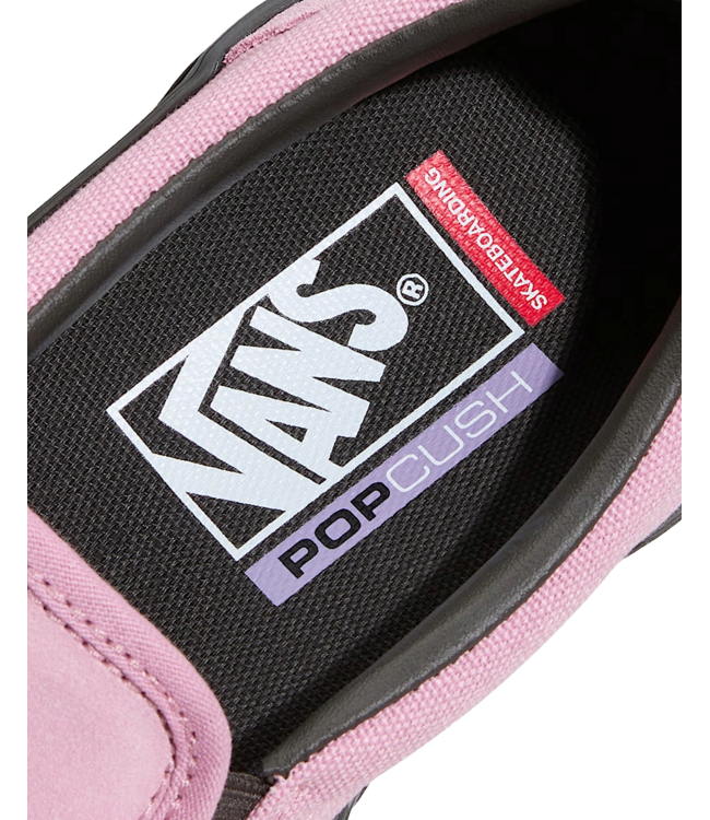 VANS MENS SKATE SLIP ON SHOES (PIB) PINK/BLACK