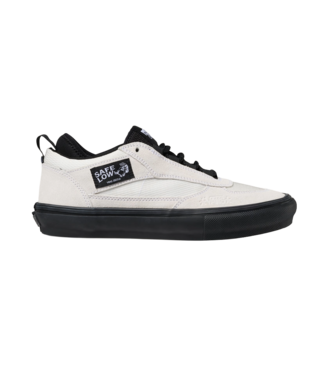VANS VANS MENS SKATE SAFE LOW SHOES (BWI) ATIBA BONE BLACK/WHITE