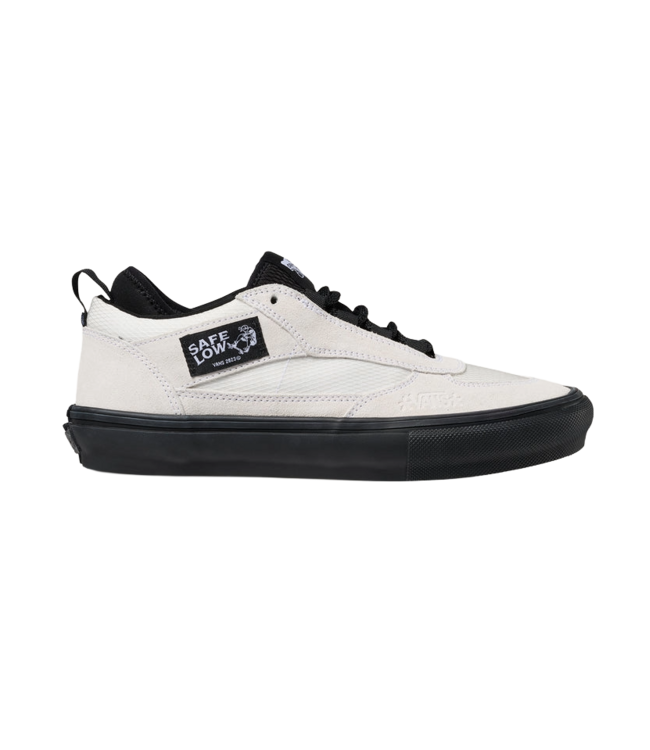 VANS MENS SKATE SAFE LOW SHOES (BWI) ATIBA BONE BLACK/WHITE