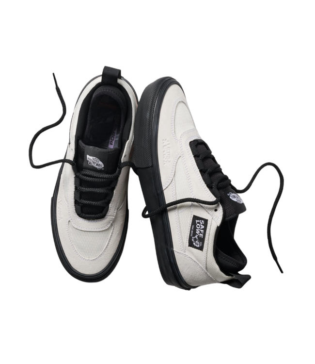 VANS MENS SKATE SAFE LOW SHOES (BWI) ATIBA BONE BLACK/WHITE