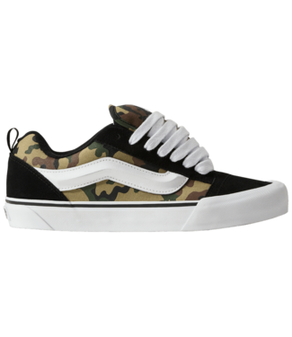 VANS VANS MENS KNU SKOOL SHOES (YJ7) CAMO BLACK/GREEN