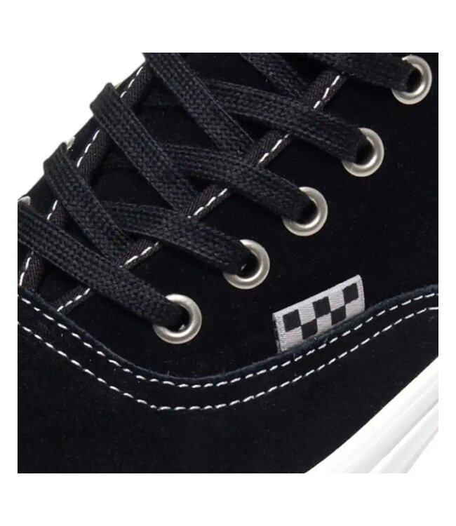 VANS MENS SKATE AUTHENTIC HIGH SHOES (S47) BLACK SUEDE