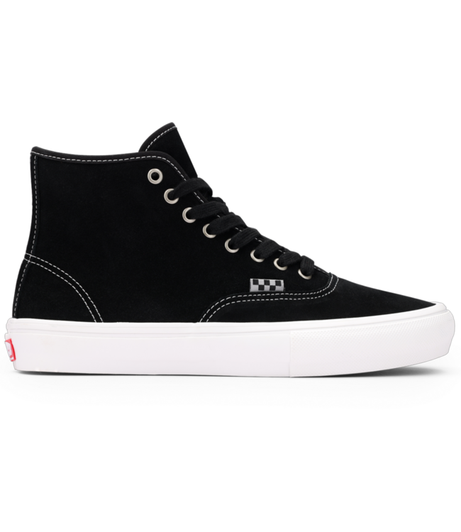 VANS MENS SKATE AUTHENTIC HIGH SHOES (S47) BLACK SUEDE