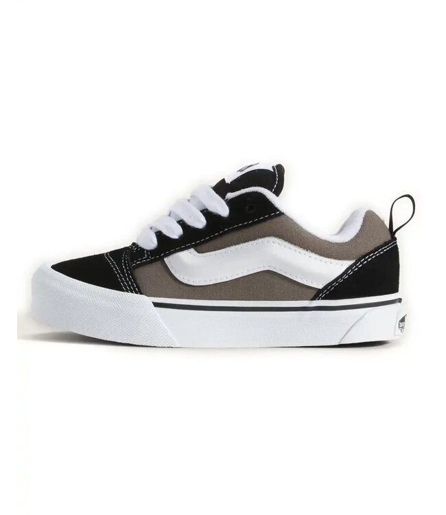 VANS YOUTH BOYS KNU SKOOL 2-TONE SHOES (4Y41) BLACK/BUNGEE