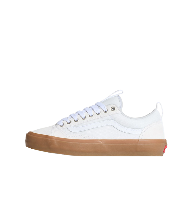 VANS MENS SKATE OLD SKOOL 36 SHOES (9DH) WHITE/GUM