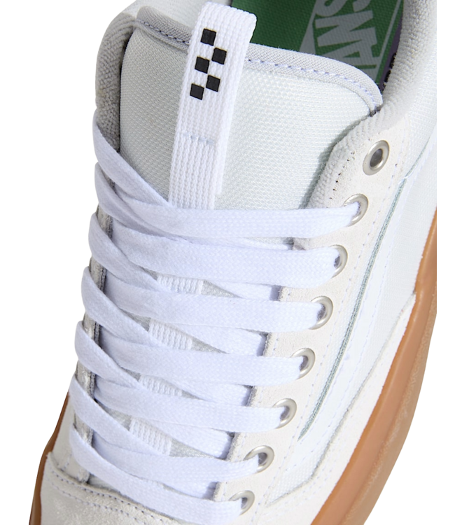 VANS MENS SKATE OLD SKOOL 36 SHOES (9DH) WHITE/GUM