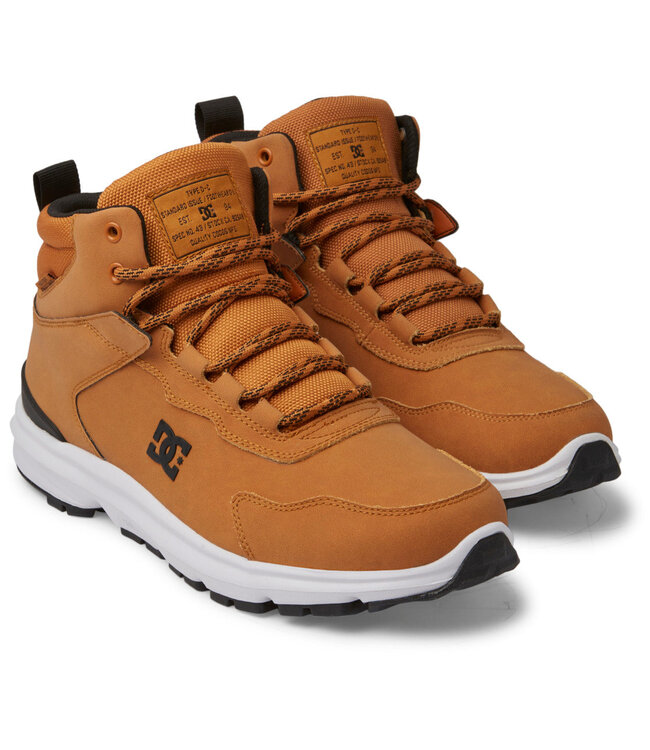DC MENS MUTINY WATER RESISTANT BOOTS (WEA) WHEAT