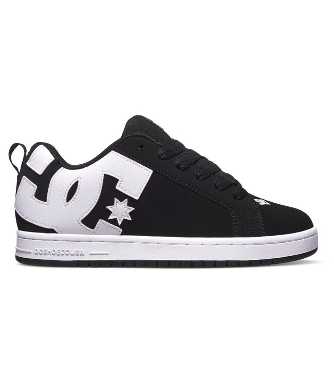 DC MENS COURT GRAFIK SHOES (001) BLACK