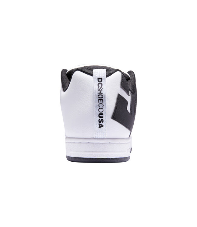 DC MENS COURT GRAFFIK SHOES (WLK) WHITE/BLACK/BLACK
