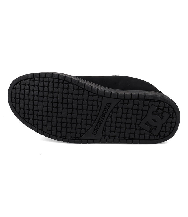 DC MENS COURT GRAFFIK SHOES (3BK) BLACK/BLACK/BLACK