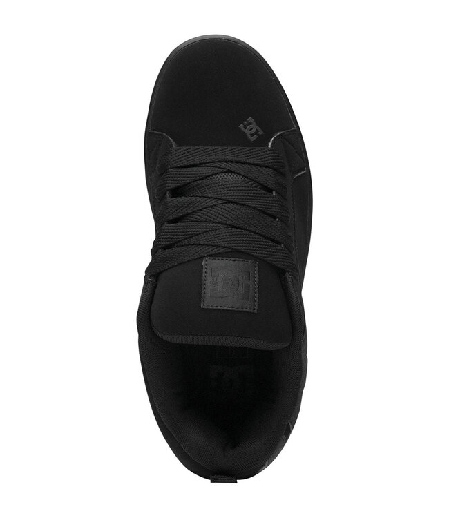 DC MENS COURT GRAFFIK SHOES (3BK) BLACK/BLACK/BLACK