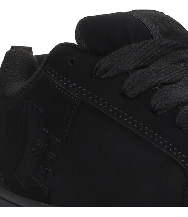 DC MENS COURT GRAFFIK SHOES (3BK) BLACK/BLACK/BLACK